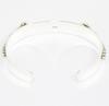 Silver 925 Bangle Bracelet for Men Eagle with Gold Metal and Double [cmy Select] (09 Claws)