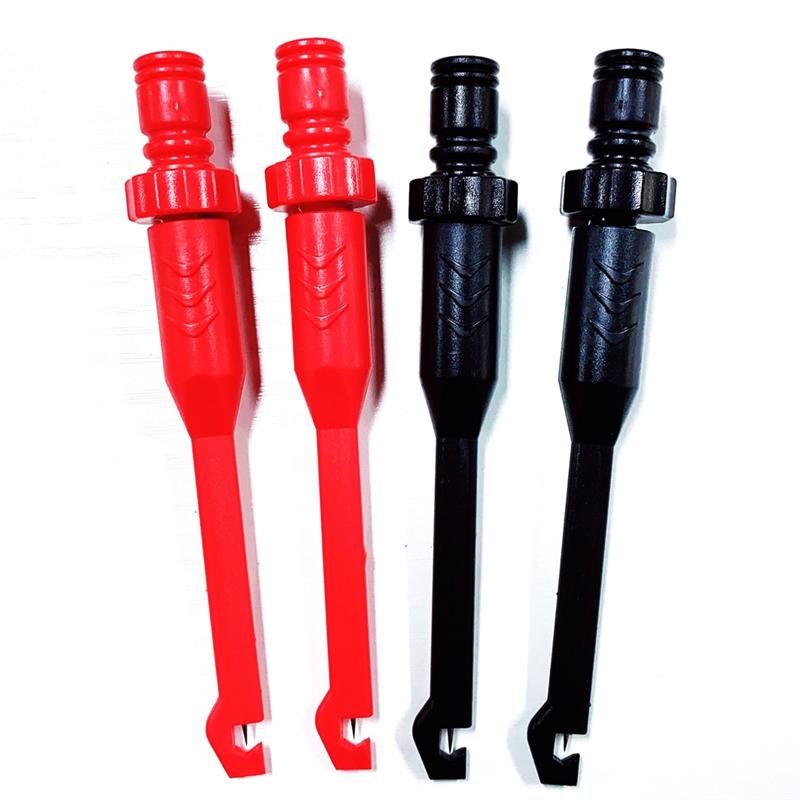 ABAG Cable Clips Piercing Test Clip 4Mm Banana Seat Heavy-Duty Insulation Piercing Probe Automotive Test Clip With Back Probe