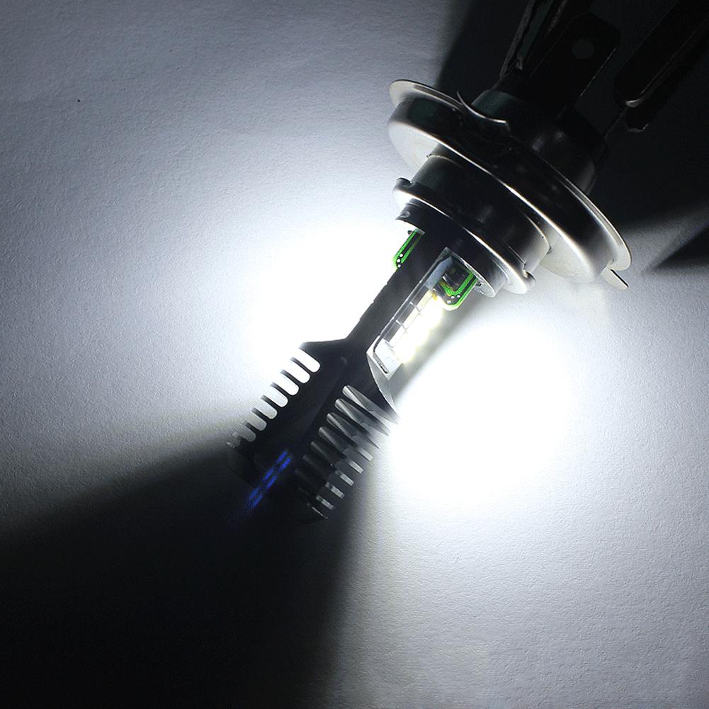 Motorcycle Headlight Motorcycle Scooter H4 BA20D PX15D 24 LED Light Super Bright Light Lamp Moto DRL Lights
