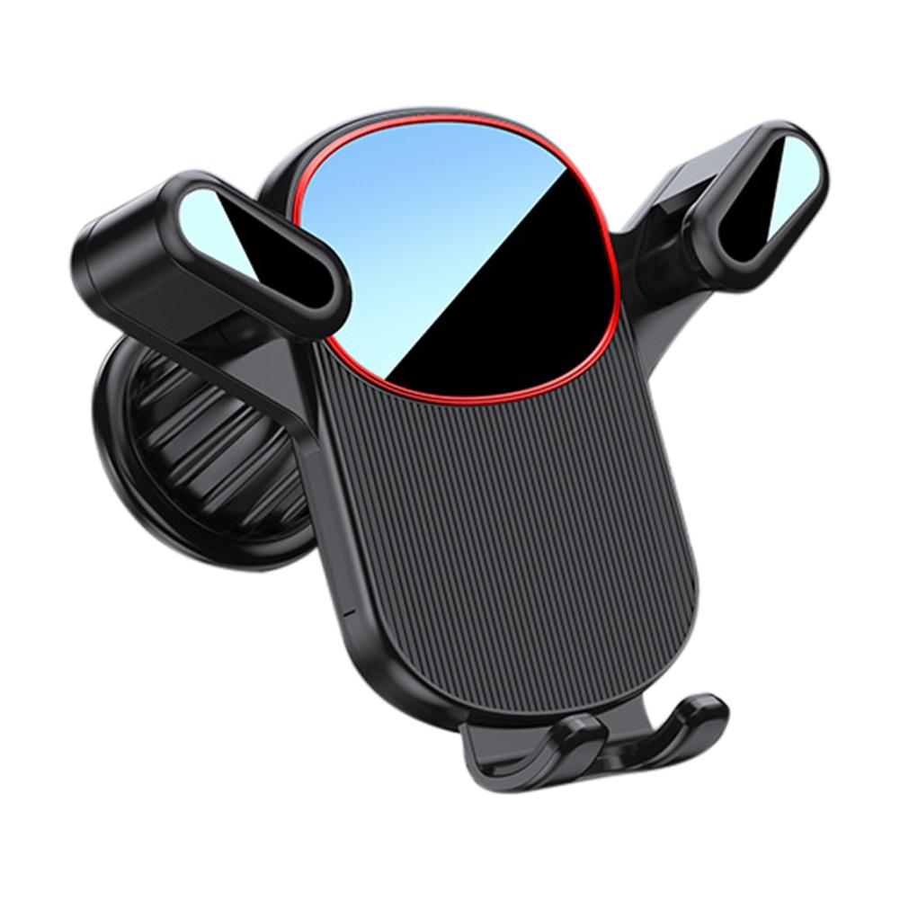 Háková spona pro upevnění telefonu do ventilace auta Otočení o 360° Nastavitelná svorka na mobilní telefon Větrací spona pro 4,7-7 palcové smartphony