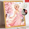 Disney DIY Pearl Art Painting Frozen Elsa Home Wall Decoration Pearl Gemstone Painting Pictures Crafts Home Decoration