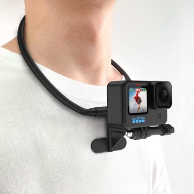 Support de caméra d'action de type collier pour accessoires GoPro TiMOVO support de caméra d'action pour action compatible avec le type de cou libère les deux compatibles avec
