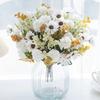 Artificial Flowers Silk Chrysanthemum Bridal Bouquets Valentine's Wedding Outdoor Vases Garden Home Room Decora Gift Accessories