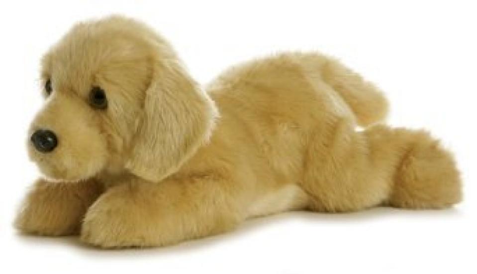 

Golden Retriever Plush Dog 12-inch (Goldie Flopsie/Aurora)