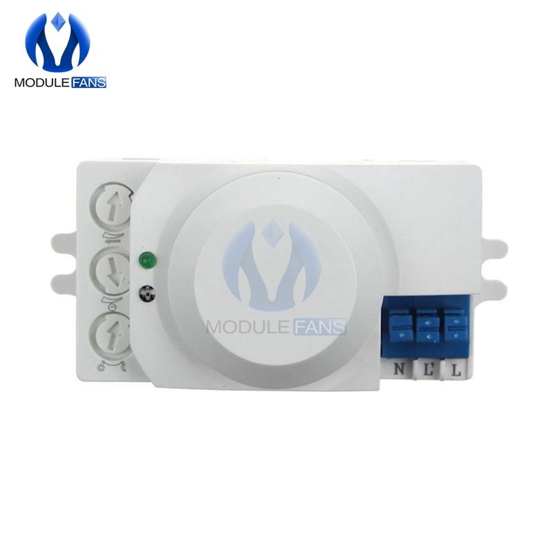 AC 220V 5.8GHz Microwave Movement Motion Detector Sensor Switch For Light Hottest Micro Wave Module