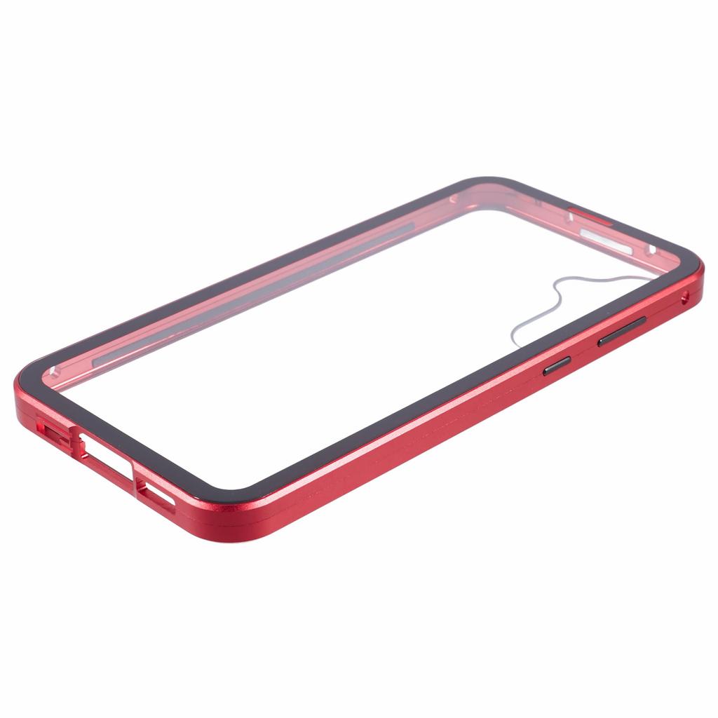 For Samsung Galaxy A15 5G Case Double Sided HD Tempered Glass Phone Shell Magnetic Full Protection Phone Cover