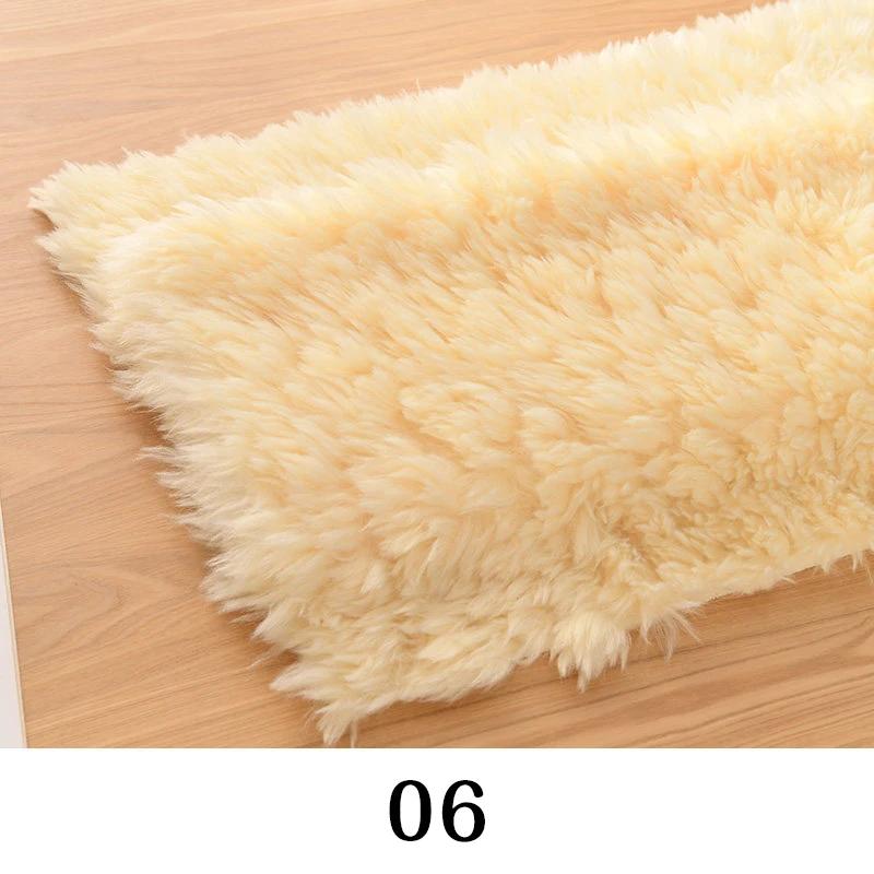 25x45cm Curly Plush Fabric Soft Hair Faux Fur Fabric Hand Make Cosplay Decorative Background Clothing Lining Bedding Cloth