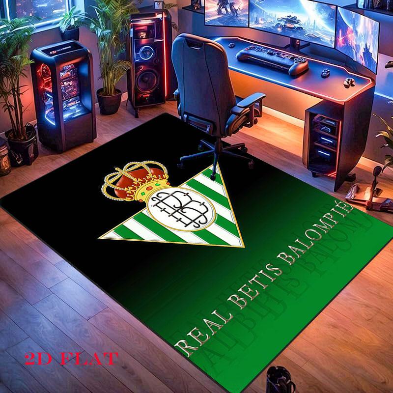 Betis Poster Carpet Rug for Living Room Bedroom Home Sofa Decoration,Kids play Nonslip Floor Mat
