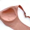 Push Up Bra Backless Women Jelly Bras Low Cut Sexy Plunge Brassiere Open Back Wedding Underwear Invisible Seamless Deep V Lingerie