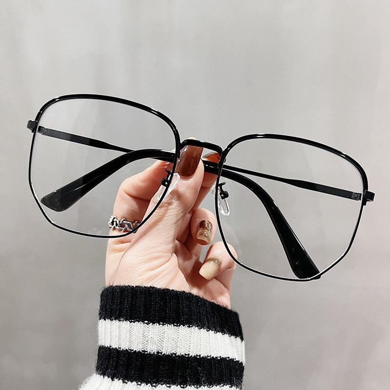 Big Size Square Shape Women’S Eyewear Frames Blue Light Blocking Women Glasses Frame Korean Stylish Eyeglass Frame