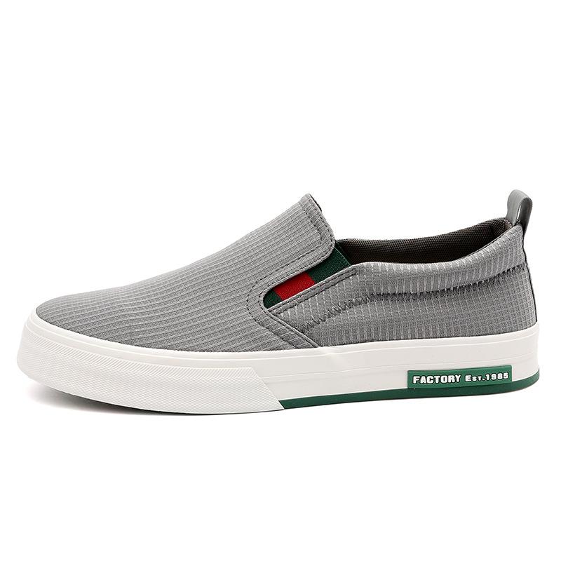 New Spring Men's Shoes Korean Versatile Niche Design Casual Men's Canvas Shoes Flat Low Top Shoes