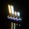 Mini přenosná USB LED knižní lampa DC5V ultra jasná čtecí knižní stolní lampa 3LED 8LED světla pro power banku PC notebook notebook
