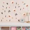 Boho Decorative Decals DIY Murals New Flowers Wall Stickers  Nursery Kindergarden