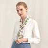 Jingsijie Fantasy Realm Silk Square Scarf