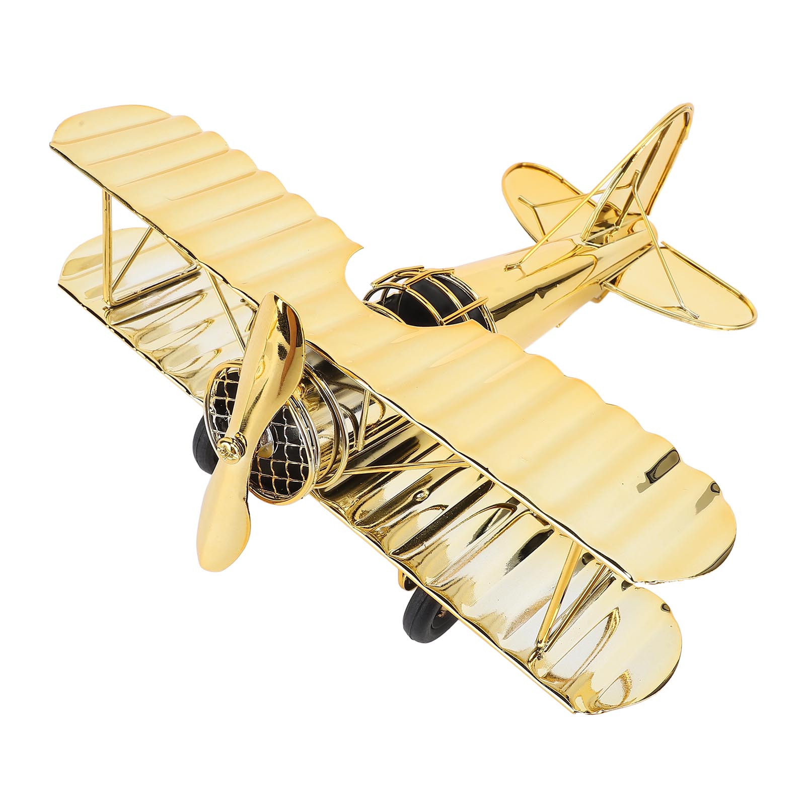 

Large Vintage Airplane Model Simulation Retro Iron Airplane Ornament Decorative Plane Home Decor for Living Rooms Studies
