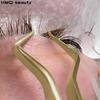 New Eyelash Extension Tweezers Precision Fiber Tip Stainless Steel Pointed Volume Eyelashes Tweezers Supplies Nails Beauty Tools