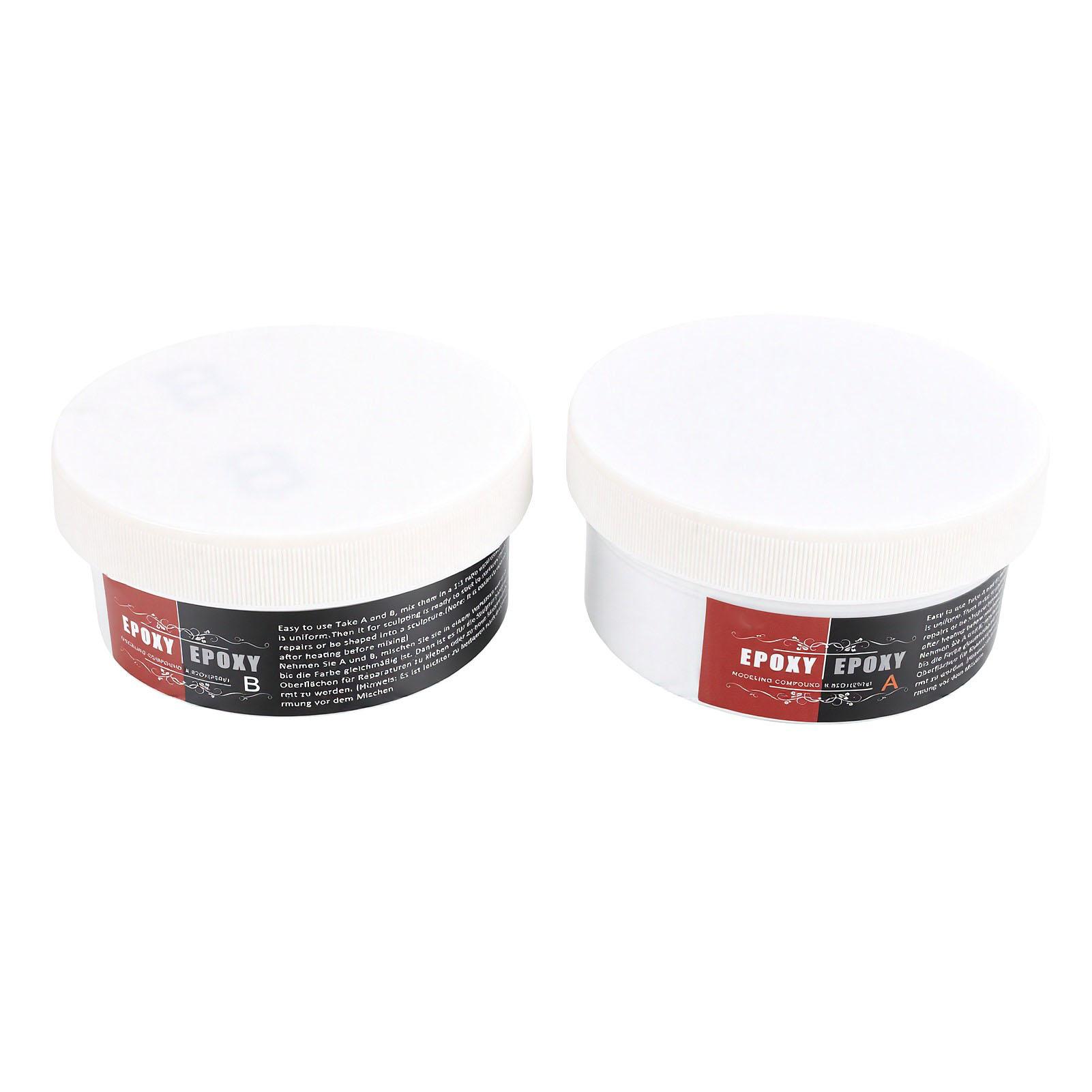 Modelovacia hmota na sochárstvo 250 g A a 250 g B, dvojzložková, samostvrdnúca, na sochárstvo, opravy budov black
