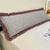 Nordic style double long pillowcase 1.5m couple double long pillowcase 1.8 pillow core inner cushion cover 1.2 pillowcase