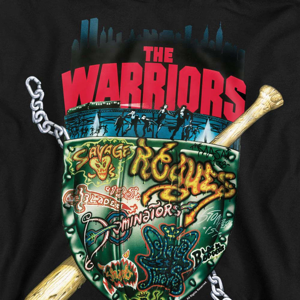 The Warriors Unisex Adult Shield Sweatshirt