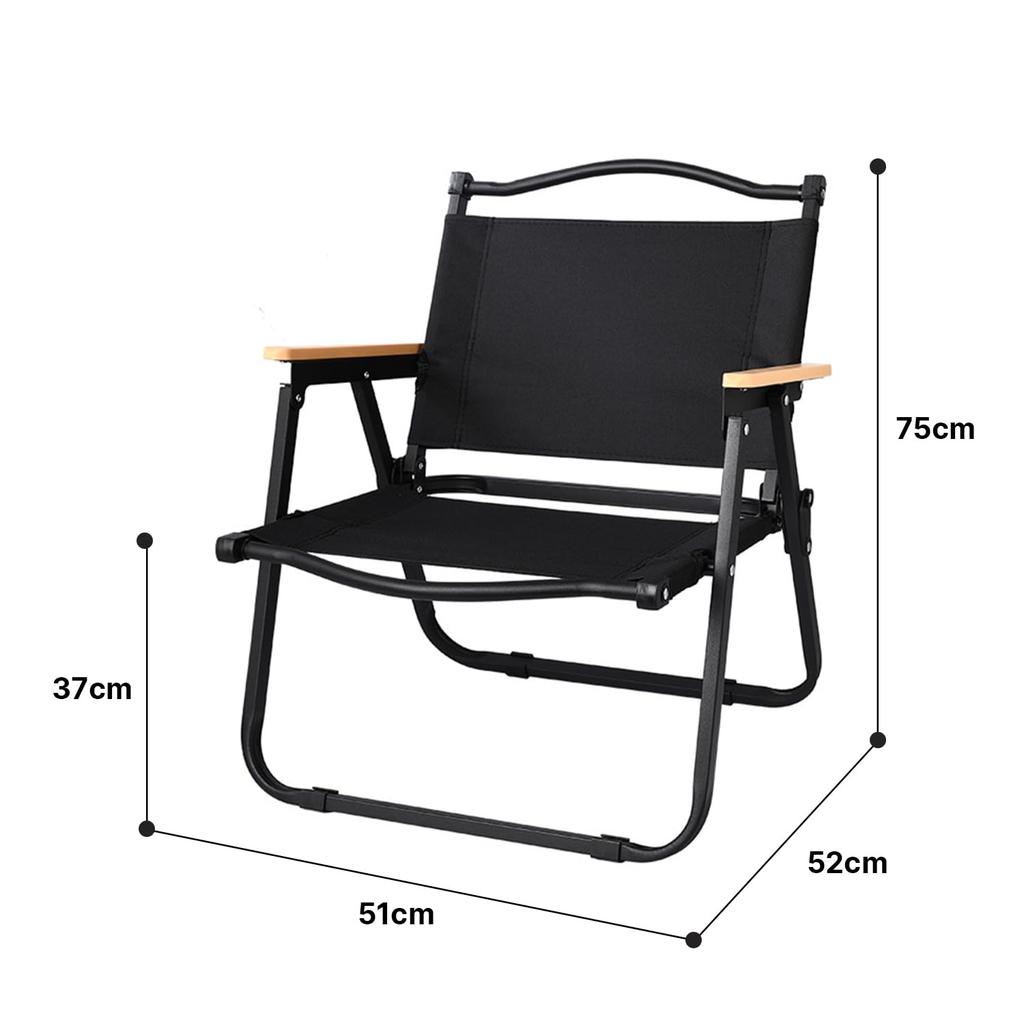 GFUN Outdoor Camping Folding Load Capacity Easy To For 1 Piece Chair, Chair, Chair, 150kg, Lightweight, Compact, Carry, Fishing, Hiking, Leisure,