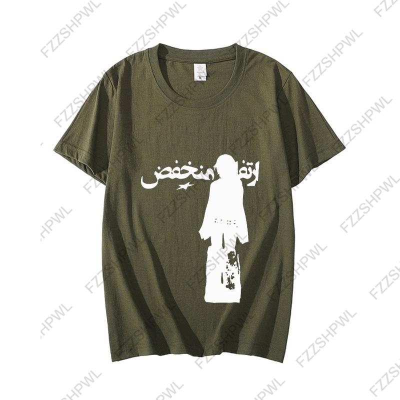 Short Sleeve Top Harajuku Cartoon Graphic Print Casual Hip Hop Unisex Clothes Y2K Cotton Tshirt High Street Loose ONeck Fashion