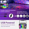 4-in-1 Party Lights Disco Ball Lights Dj Disco Lights Stage Lights Sound Activated Strobe Lights Christmas Wedding Home Decor