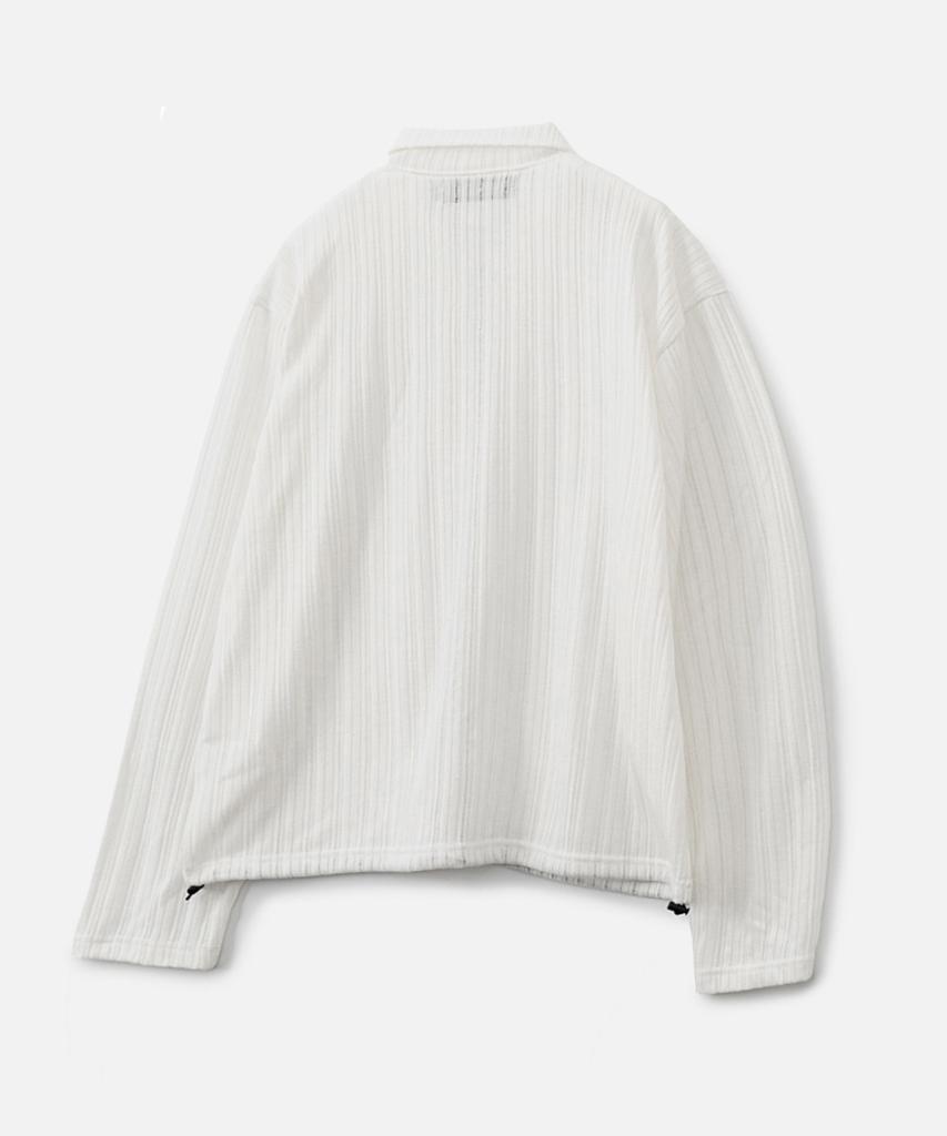 Vastic Zip Knit Cardigan_Ivory