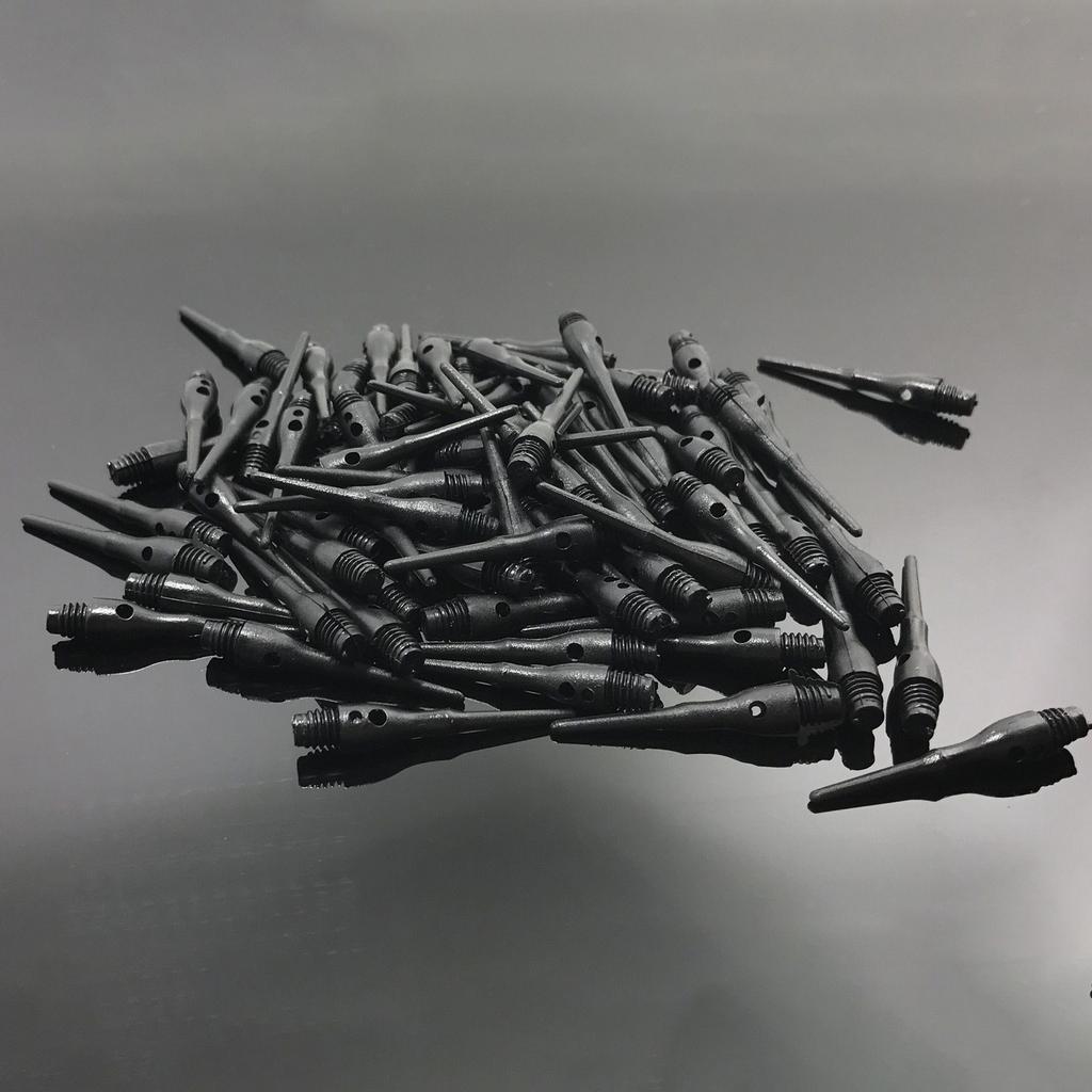 Miękkie Groty do Rzutek, Plastikowe Krótkie Miękkie Groty do Rzutek, Opakowanie 50 Sztuk Plastikowe Groty do Rzutek Miękkie Groty do Rzutek Akcesoria Strzałki Groty do Rzutek