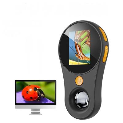 WL APENAS 500x Microscópio Macro Portátil Digital Foco Fixo Fotografia Gravação de Vídeo Tela IPS de 2 Polegadas Mini Câmera de Microscópio Lupa Compatível com PC