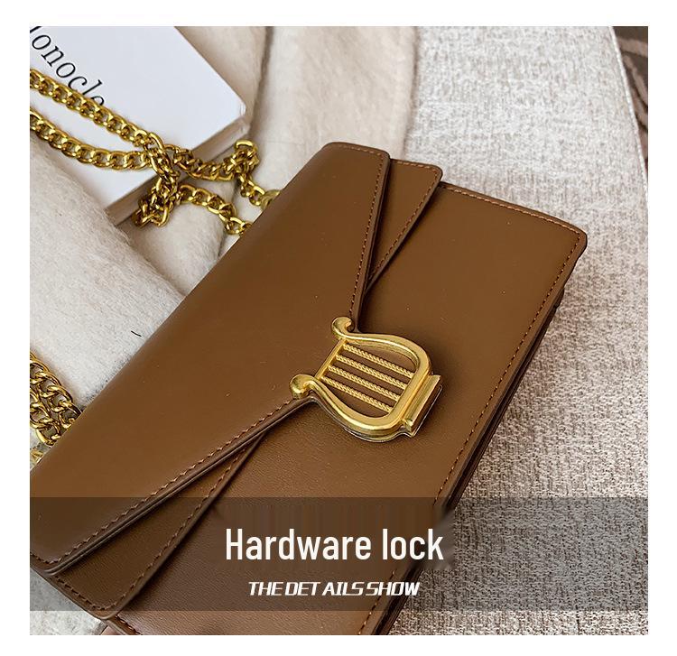 Bolso Bandolera Retro de Moda para Mujer 2025 - Estilo Simple, Diseño Cuadrado Pequeño