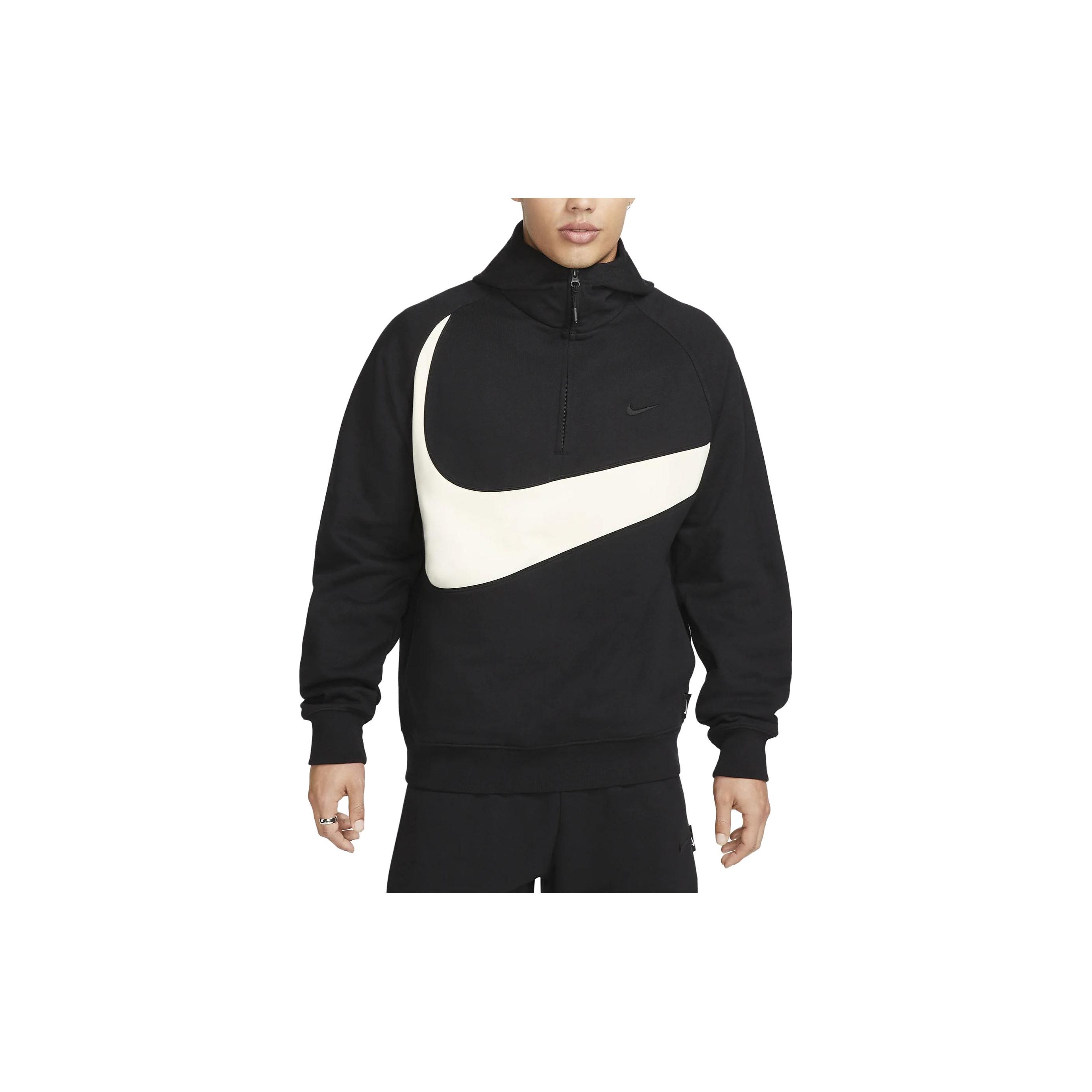 Nike Logo Half-Zip Hooded Jacket with