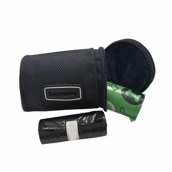 Waste Bag Dispenser Zipper Closure Compact Size Waterproof Large Capacity Hook Design