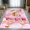 Felix Kpop Stray Kids Gwiazda Salon Antypoślizgowy Dywanik Miękki Dywan do Sypialni Pokoju Dziecięcego Kanapy, Wystrój Domu Wycieraczka Prezent