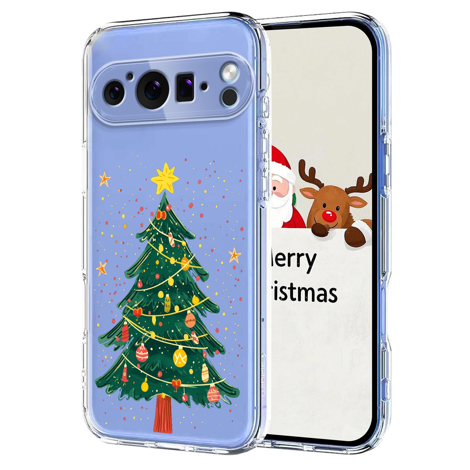 

For Google Pixel 10 Pro/Google Pixel 9/Google Pixel 9 Pro/Google Pixel 10 Case Christmas Themed Pattern Printing TPU Phone Back Cover