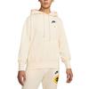 Nike Embroidered Daisy Sports Pullover Hoodie Men Tops Beige DM4994-113