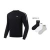 Li-Ning Li Ning Fitness Series Sweatshirt Men's Black Unisex AWDU915-1