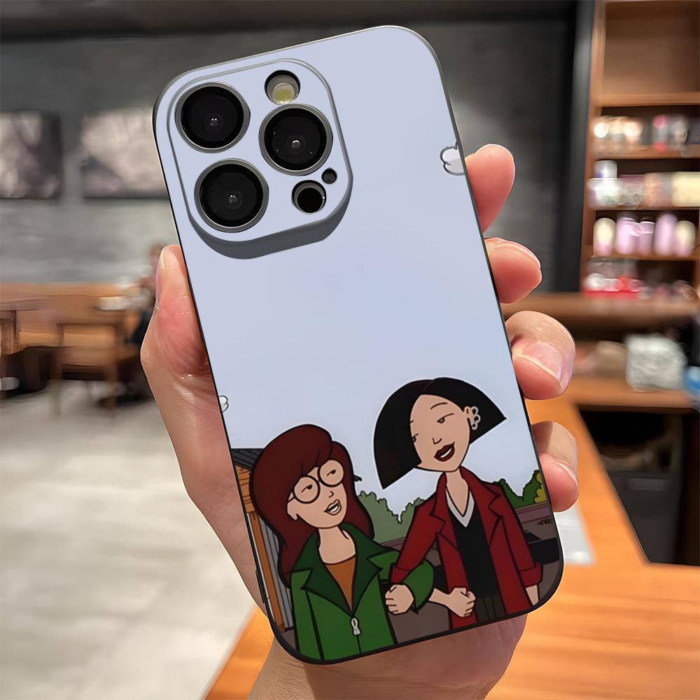 D-Daria Morgendorffer Phone Case For IPhone 17 Pro Max 15 Pro 16 14 Plus 12 13 Mini 11 Pro Shockproof Soft Cover