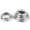 304 Stainless Steel Welded Circular Round Ring M3~M8 O-Shaped Ring Solid Steel Ring Gaskets for Pet Yoga Hanging ID15~60mm