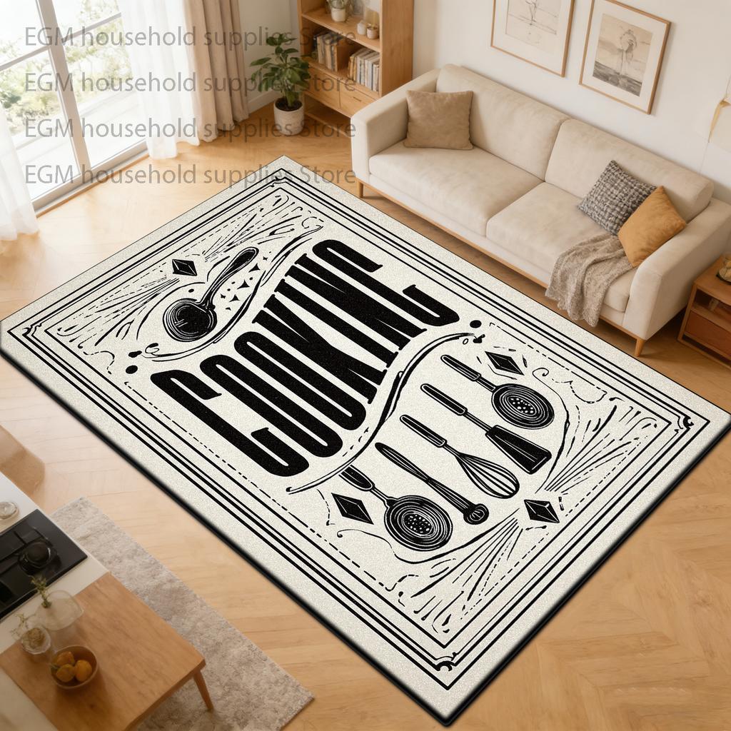 Light Luxury Carpets Modern Living Room Decor Bedroom Rugs Non-slip Large Area Rough Surface Study Lounge Floor Mat Tapis Salon