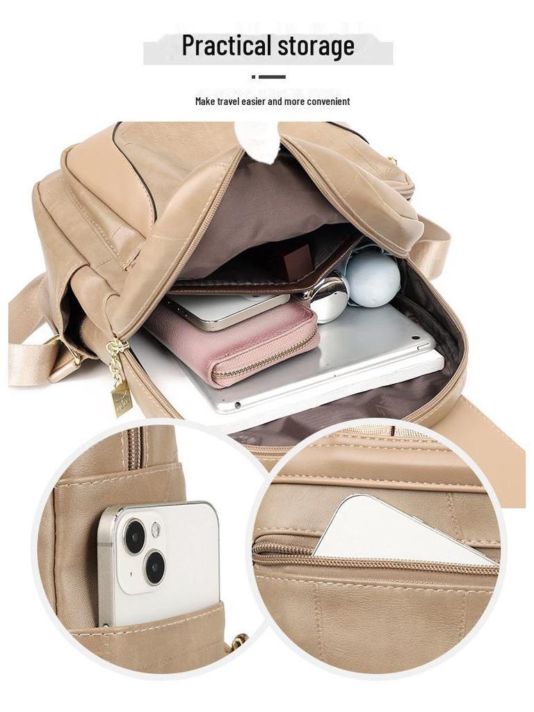 2024 Women's Trendy Patchwork Travel Backpack