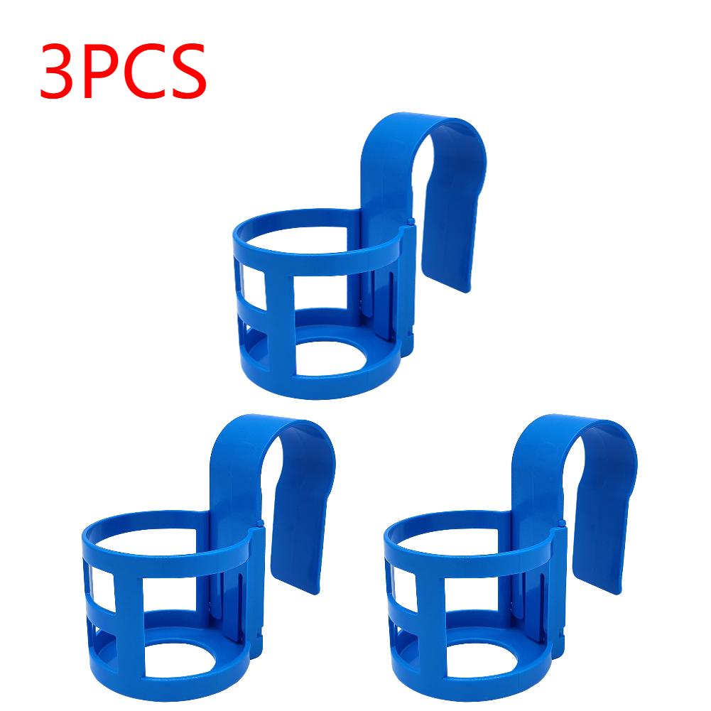 1-5Pcs Swimming Pool Side Water Cup Hanging Holder Reusable Storage Shelf Beverage Drinks Beer Rack Cup Holder for Swimming Pool