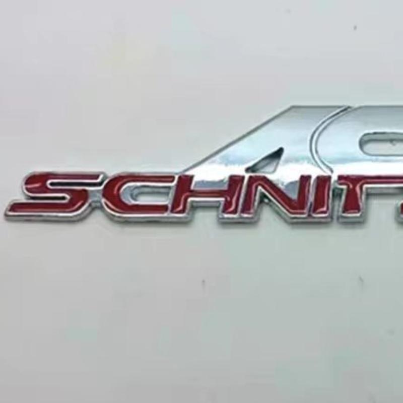 AC SCHNITZER Metal Grille Emblem Trunk Rear Badge Sticker 3D Metal Car Badge