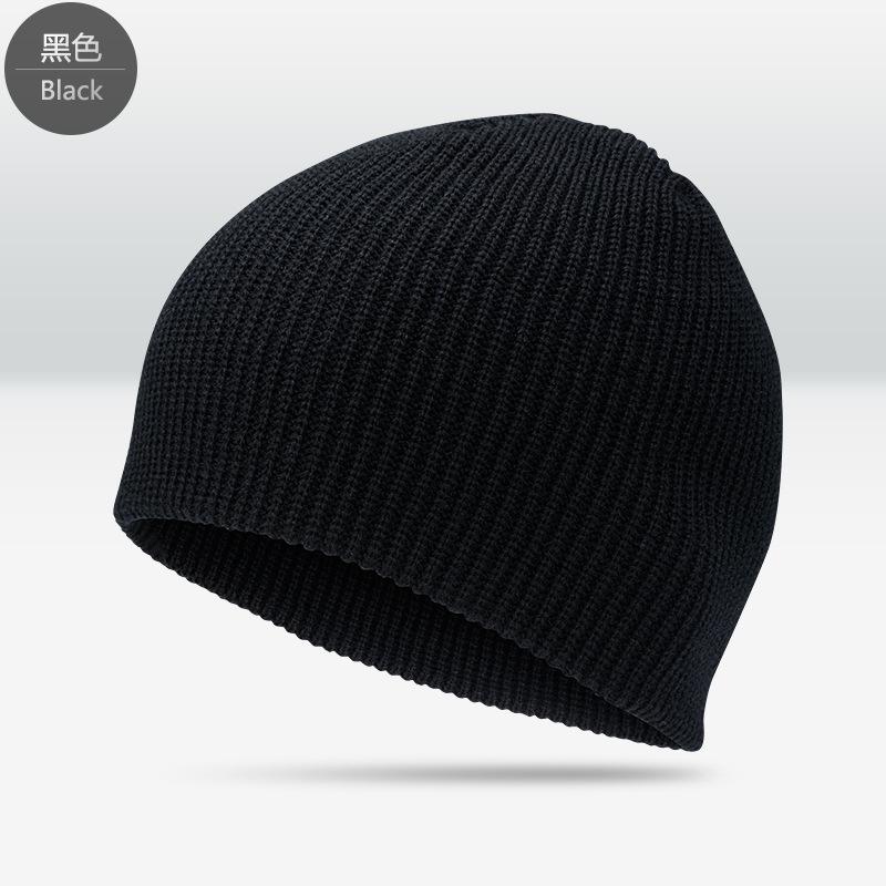Autumn and winter thin wool hat men's hat women's knitted hat men's warm trendy headhat children's hat cold hat melon fur hat