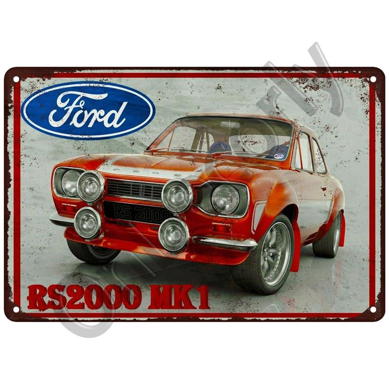 

Retro Car Brand Metal Sign Garage Bar Tin Sign Metal Wall Plaques Decor Vintage Shabby Crafts Tinplate Board Poster Pin Up Signs 20x30cm（7.8x11.8inch）