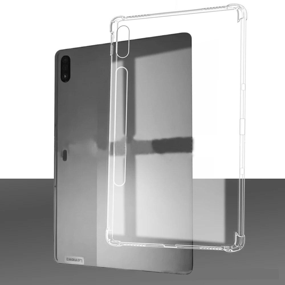 Soft Airbag Transparent Case For LENOVO Tablet Tab P12 Pro TB-Q706F Q706N 12.6 Inch TPU Silicone Jelly Protective Cover