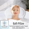 Machine Washable Bath Pillow Neck and Back Support Bathtub Cushion  Bathroom Supplies