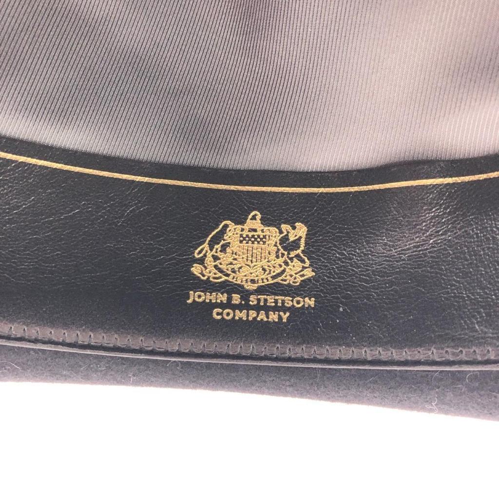 Used Stetson Stetson Hat M Wool Black Men's / 241013001586