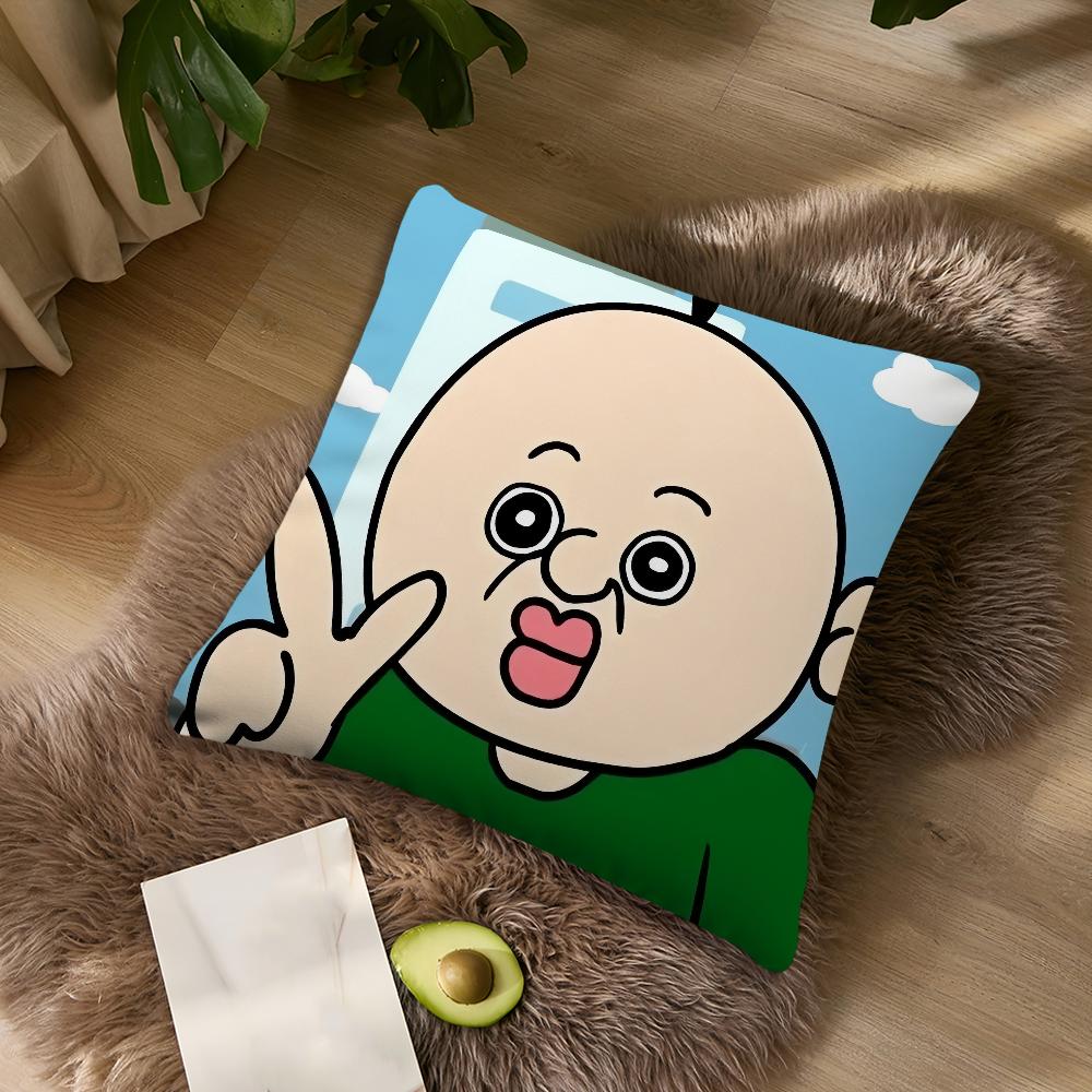 Lustige Bbangbbangs Tagebuch Cartoon Kissen Für Schlafzimmer Auto Café Raum Weich und Wohnzimmer Sofa Dekorative Kissenbezug Hülle