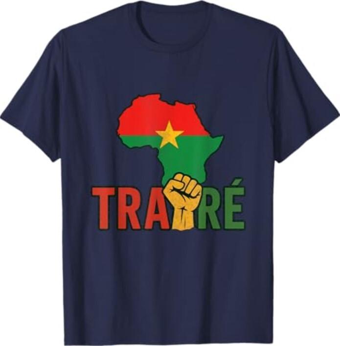 Burkina Faso-Ibrahim Traoré Thomas Sankara T-Shirt L