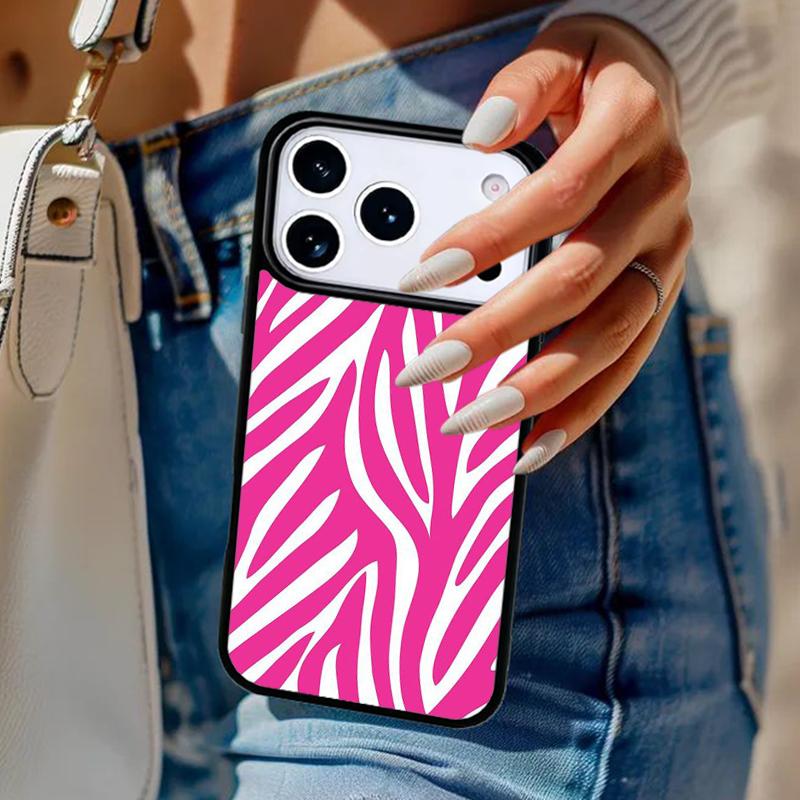 Animal Pattern Zebra Phone Case For iPhone 17 Air 14 15 13 12 Max Cover For Apple 14 15 16 16e 11 Pro Max Plus Coque